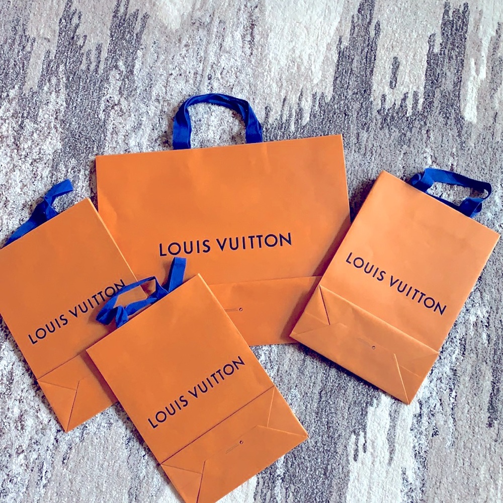 Authentic Louis Vuitton Gift Bag Bundle